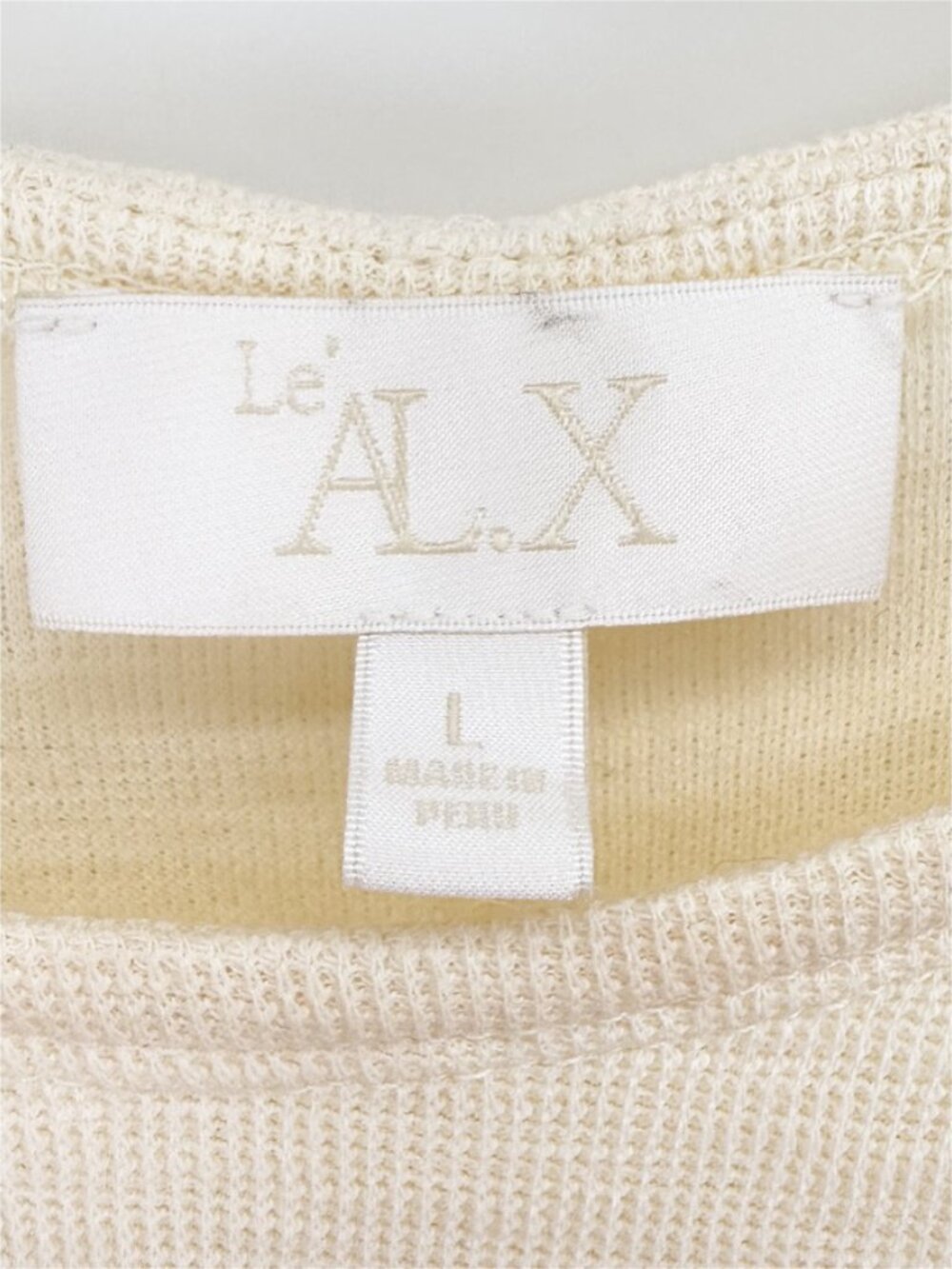 Le' AL.X Jersey Stretch Knit Crew Neck Sleeveless Shift Maxi Dress added elastic - Picture 4 of 7